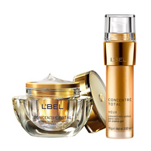 Load image into Gallery viewer, Concentré Total Rostro Anti-Aging Concentrate & Yeux Eyes Contour Gel Cream Set