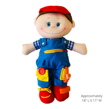 Load image into Gallery viewer, Girl & Boy Adorable Plush Dolls Set