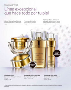 Concentré Total Rostro Anti-Aging Concentrate + Yeux Eyes Contour Gel Cream + Ultra Firm Facial, Neck & Décolleté Serum Set