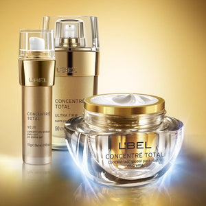 Concentré Total Rostro Anti-Aging Concentrate + Yeux Eyes Contour Gel Cream + Ultra Firm Facial, Neck & Décolleté Serum Set