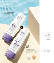 Load image into Gallery viewer, Defense Total Face &amp; Body Sunscreens with SPF 50 • Waterproof, Sweat Proof