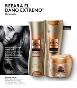 Esens Pro Salon Advanced Nutri-Repair Set: Shampoo + Conditioner + Hair Mask