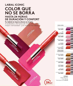 Colorfix Iconic Lipstick 24H Plus Matte Effect