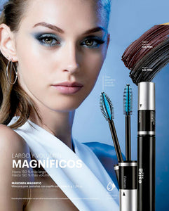 Magnific Mascara With Ajustable Brush For Extra Volume and Length