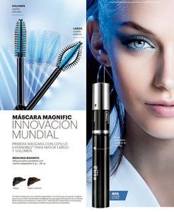 Magnific Mascara With Ajustable Brush For Extra Volume and Length