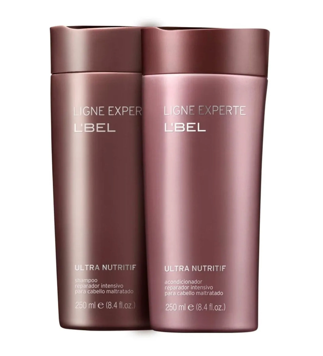 Ligne Experte Ultra Nutritif Shampoo & Conditioner Set for Healthier, Softer & Shinier Hair