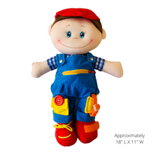 Load image into Gallery viewer, Girl &amp; Boy Adorable Plush Dolls Set