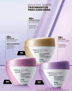 Triple Action Max MultiBenefits Face Cream • 25+ • 40+ • 55+