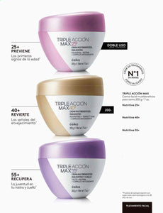 Triple Action Max MultiBenefits Face Cream • 25+ • 40+ • 55+