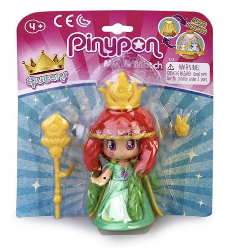 Pinypon Mix & Match - Queens - Orange And Green Hair