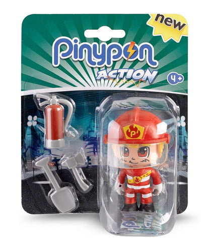 Pinypon Fireman Action Figure